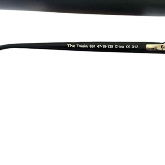 Pair Eyewear Twain Frames, Turquoise Topper and Cleaning Cloth - Picture 3 of 3